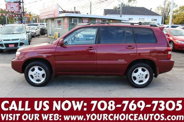 2007*TOYOTA*HIGHLANDER*1OWNER LEATHER SUNROOF KEYLES GOOD TIRES 190685 for sale in posen, IL – photo 4