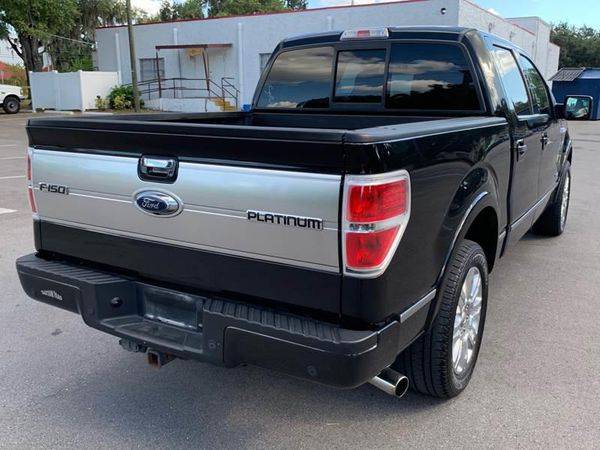 2013 Ford F-150 F150 F 150 Platinum 4x2 4dr SuperCrew Styleside 5.5... for sale in TAMPA, FL – photo 3