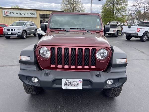 2021 Jeep Wrangler Sport - - by dealer - vehicle for sale in Keene, NH – photo 3