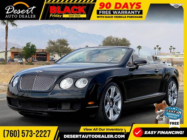 2007 Bentley Continental GTC LOW MILES Convertible is surprisingly A... for sale in Palm Desert , CA – photo 4