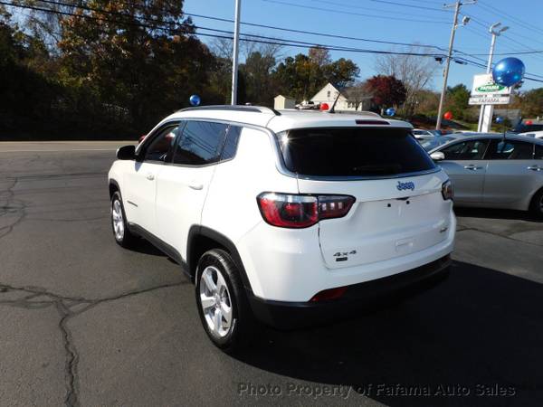 2019 *Jeep* *Compass* *Latitude 4x4* White Clearcoat - cars & trucks... for sale in Milford, MA – photo 3