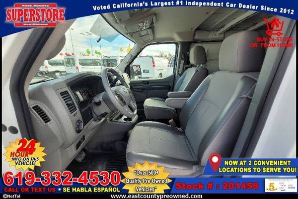 2018 NISSAN NV1500 S VAN-EZ FINANCING-LOW DOWN! - cars & trucks - by... for sale in El Cajon, CA – photo 15