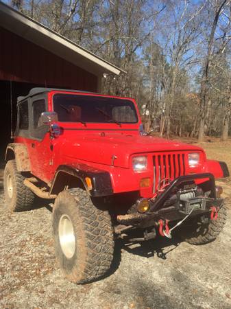 88 Jeep Wrangler YJ for sale in Hartwell, GA – photo 3