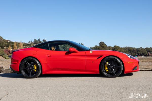 2016 Ferrari California T! Red/Tan, black wheels/roof, fully... for sale in San Rafael, CA – photo 3