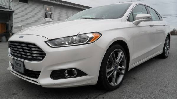 2014 FORD FUSION TITANIUM AWD - cars & trucks - by dealer - vehicle... for sale in St. Albans, VT – photo 4