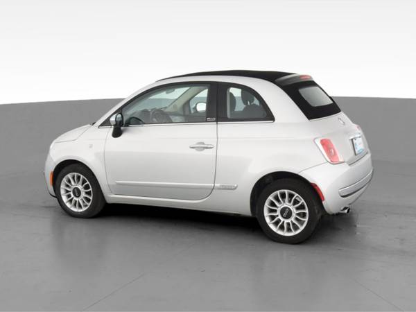 2012 FIAT 500 500C Lounge Convertible 2D Convertible Silver -... for sale in South Bend, IN – photo 6