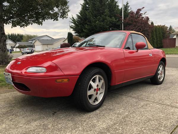 1993 MIATA NA RED SOFT TOP for sale in Vancouver, OR – photo 8