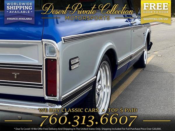 1972 Chevrolet c10 Short Bed FULLY RESTORED 454 Pickup is clean for sale in Other, NM – photo 7