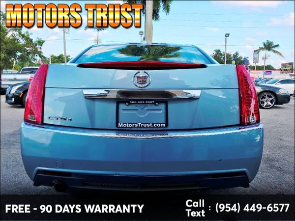 2013 Cadillac CTS Sedan 4dr Sdn 3.0L Luxury AWD 90 Days Car Warranty for sale in Miami, FL – photo 5