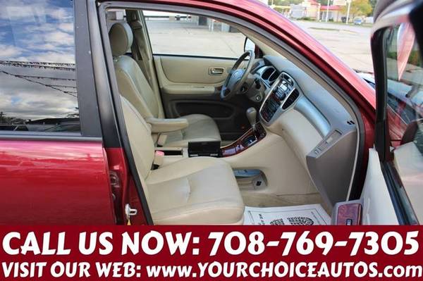 2007*TOYOTA*HIGHLANDER*1OWNER LEATHER SUNROOF KEYLES GOOD TIRES 190685 for sale in posen, IL – photo 14