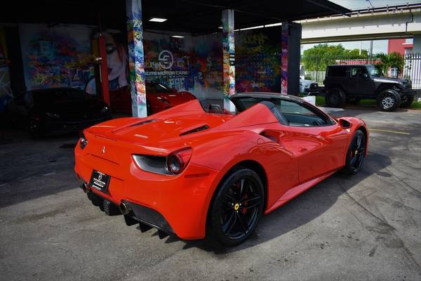 2018 Ferrari 488 Spider Base 2dr Convertible Convertible - cars & for sale in Miami, NY – photo 10