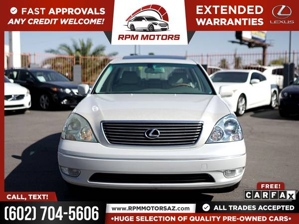 2001 Lexus LS430 LS 430 LS-430 ONE OWNER FOR ONLY 124/mo! - cars for sale in Phoenix, AZ – photo 4