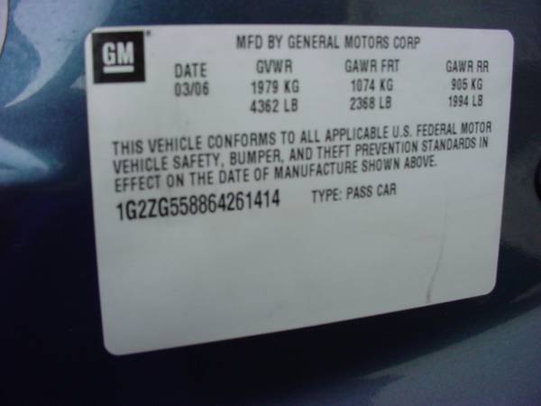 2006 PONTIAC G6 - GOOD CONDITION !! for sale in Columbus, OH – photo 19