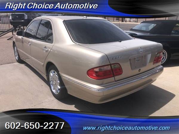 2000 Mercedes-Benz E320 sedan, 2 OWNER CARFAX CERTIFIED WELL MAINTAINE for sale in Phoenix, AZ – photo 7