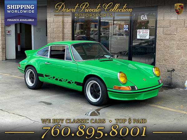 1970 Porsche 911 out law Carrera RS Tribute Coupe with a GREAT COLOR... for sale in Palm Desert, KS – photo 3