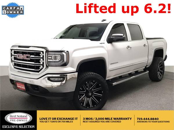 2018 GMC Sierra 1500 SLT - 5-INCH LIFT, FUEL WHEEL, AND MORE! - cars for sale in Colorado Springs, CO