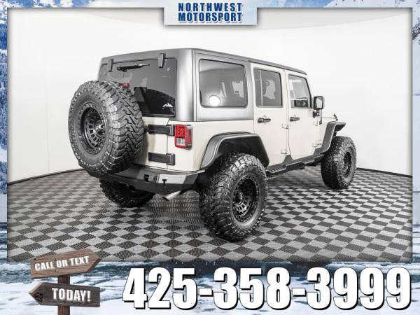 Lifted 2018 *Jeep Wrangler* Unlimited Sahara 4x4 - cars & trucks -... for sale in Lynnwood, WA – photo 5