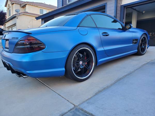 Mercedes SL55 face-lifted SL63, 20" HRE, runs perfect! - cars &... for sale in Palmdale, CA – photo 8