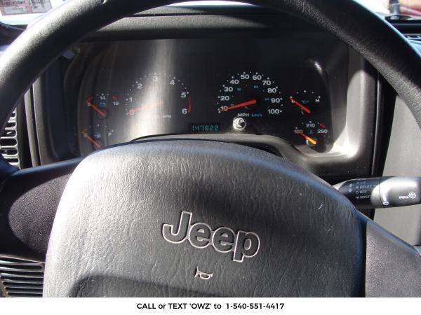 2003 *JEEP WRANGLER* SUV/Crossover SE - cars & trucks - by dealer -... for sale in Bedford, VA – photo 4