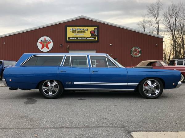 1968 Plymouth satellite GTX Station Wagon Blue for sale in Johnstown , PA – photo 15