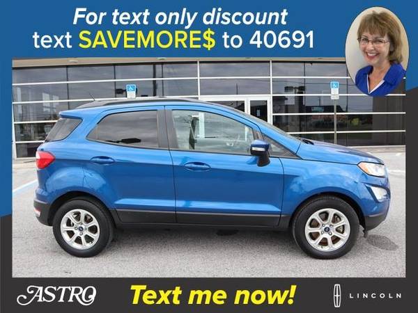 2018 Ford EcoSport Lightning Blue Metallic Sweet deal! - cars & for sale in Pensacola, FL – photo 2