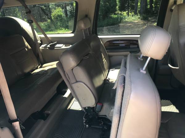 9 Seatbelts & Toy Hauler - 2000 Ford Excursion - - by for sale in Carnation, WA – photo 9