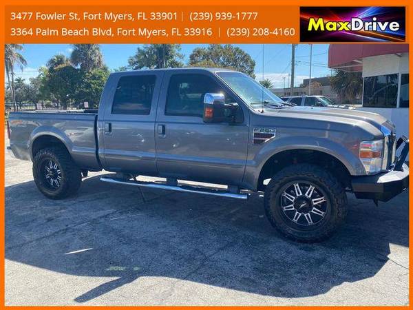 2010 Ford F250 Super Duty Crew Cab Lariat Pickup 4D 6 3/4 ft - cars for sale in Fort Myers, FL – photo 2