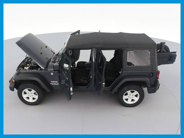 2017 Jeep Wrangler Unlimited Sport S Sport Utility 4D suv Gray for sale in Madison, WI – photo 9