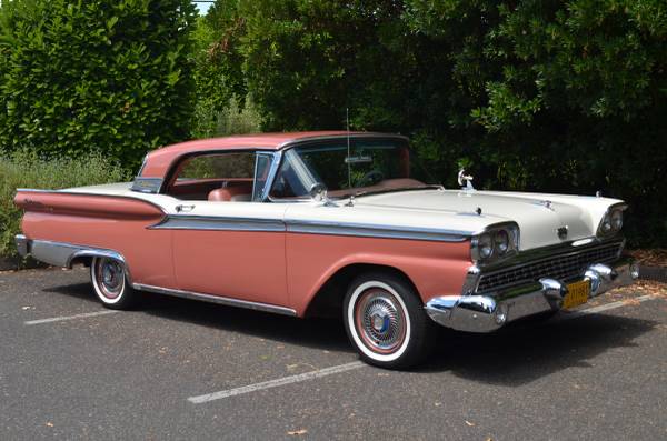 1959 Ford Retractable convertible - cars & trucks - by owner -... for sale in Cornelius, OR – photo 2
