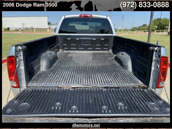 2006 Dodge Ram 3500 4WD Laramie 5.9 Diesel - cars & trucks - by... for sale in Lewisville, TX – photo 5