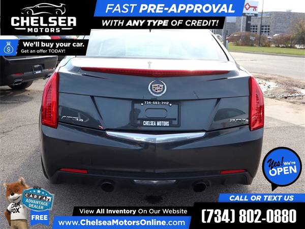 $232/mo - 2014 Cadillac ATS 2.0L Turbo Luxury AWD - Easy Financing!... for sale in Chelsea, MI – photo 5