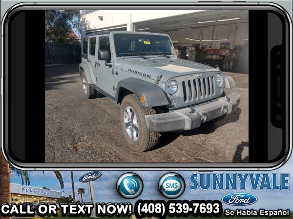 2015 Jeep Wrangler Unlimited Rubicon - cars & trucks - by dealer -... for sale in Sunnyvale, CA – photo 2