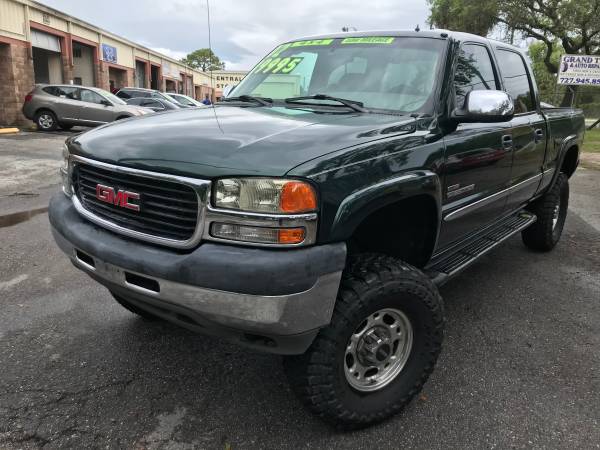 3/4 TON - 2002 GMC Sierra Crew Cab with Suspension Lift Kit - cars & for sale in Holiday, FL – photo 6