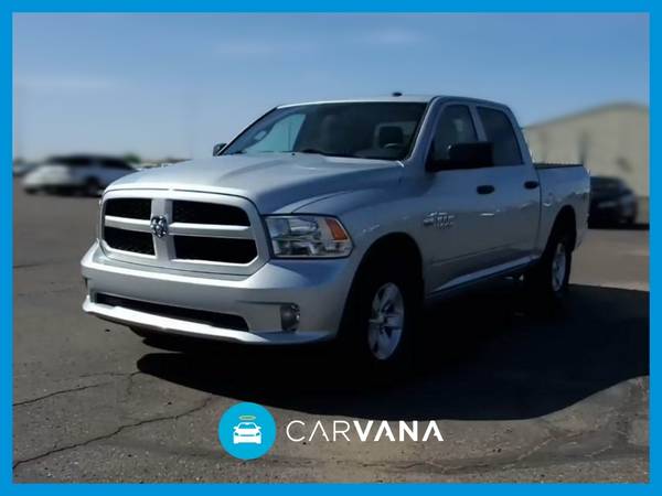 2017 Ram 1500 Crew Cab Express Pickup 4D 5 1/2 ft pickup Silver for sale in Opelousas , LA