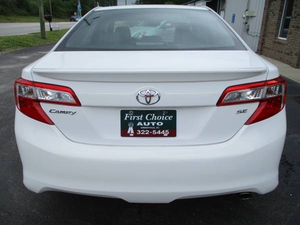 2012 Toyota Camry SE 1 Owner Local 4 dr auto SHARP! for sale in Greenville, SC – photo 7