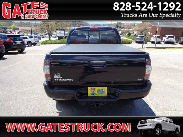 2011 Toyota Tacoma Double Cab 4WD V6 SR5 TRD-Sport Black - cars & for sale in Franklin, NC – photo 8
