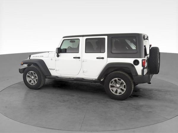 2015 Jeep Wrangler Unlimited Rubicon Sport Utility 4D suv White - -... for sale in Beaumont, TX – photo 6