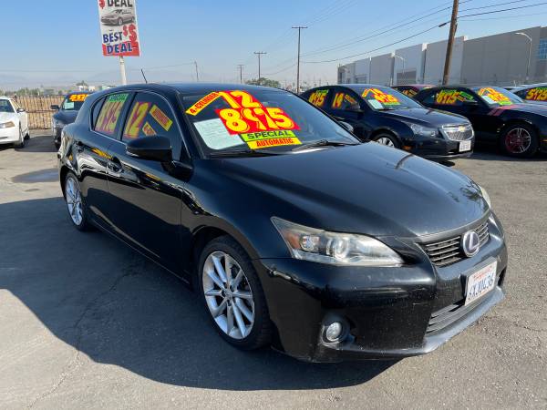 2012 LEXUS CT 200H>4 CYLDS>HYBRID >CALL 24HR - cars & trucks - by... for sale in BLOOMINGTON, CA – photo 2