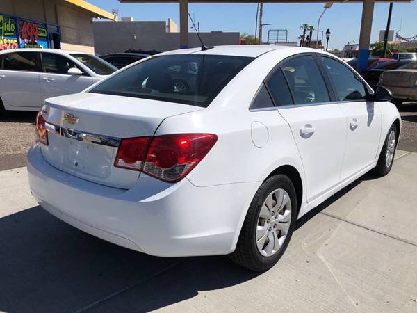 2012 *Chevrolet* *CRUZE* *4dr Sedan LS* White for sale in Scottsdale, AZ – photo 4