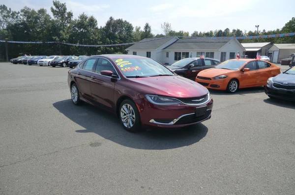 2015 Chrysler 200 Limited 4dr Sedan RED * AS LOW AS $1,295 DOWN * for sale in Monroe, NC – photo 9