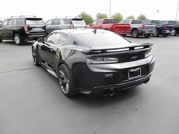 2018 Chevy Chevrolet Camaro ZL1 coupe Black - - by for sale in Goldsboro, NC – photo 5