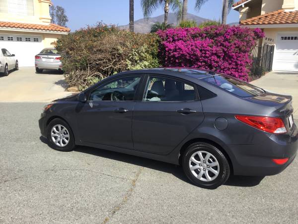 2012 Hyundai Accent smog certified/super reliable car/great gas for sale in San Diego, CA – photo 5