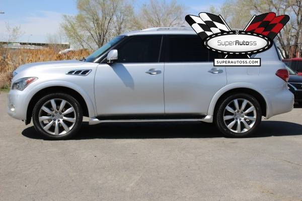 2012 Infiniti QX56 4x4 3 Row Seats, CLEAN TITLE & Ready To Go! for sale in Salt Lake City, NV – photo 2