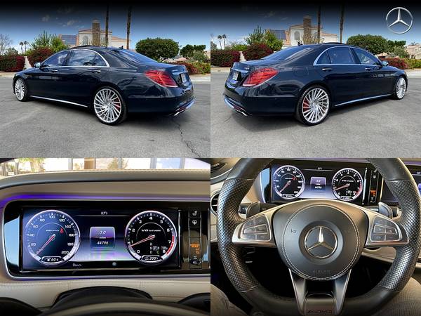 2017 Mercedes-Benz S 63 AMG Luxury for SALE to a GOOD HOME - cars & for sale in Palm Desert , CA – photo 3