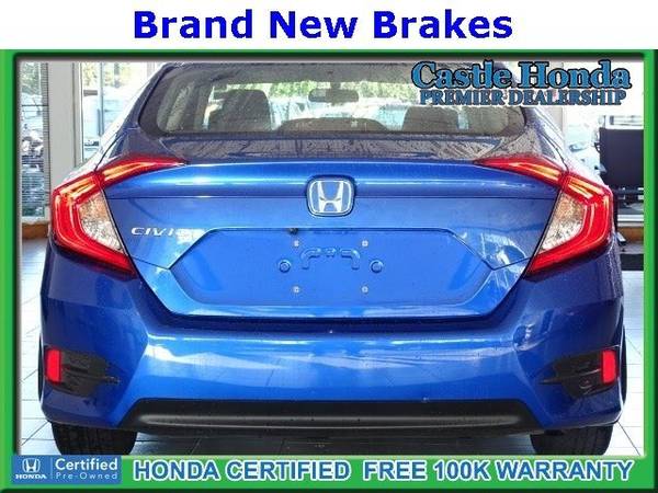 2016 Honda Civic Sedan sedan Cosmic Blue Metallic for sale in Morton Grove, IL – photo 4