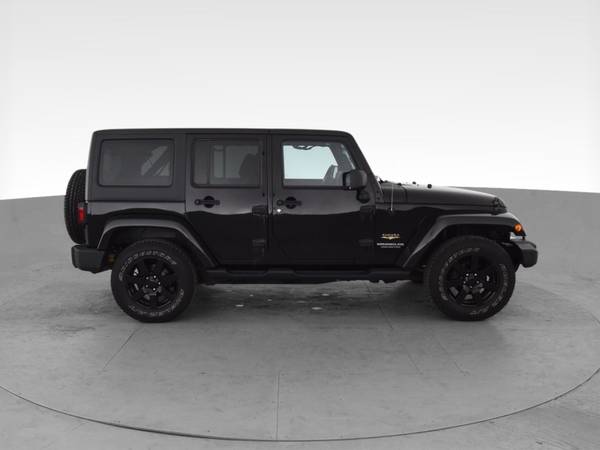 2014 Jeep Wrangler Unlimited Sahara Sport Utility 4D suv Black - -... for sale in Jacksonville, NC – photo 13