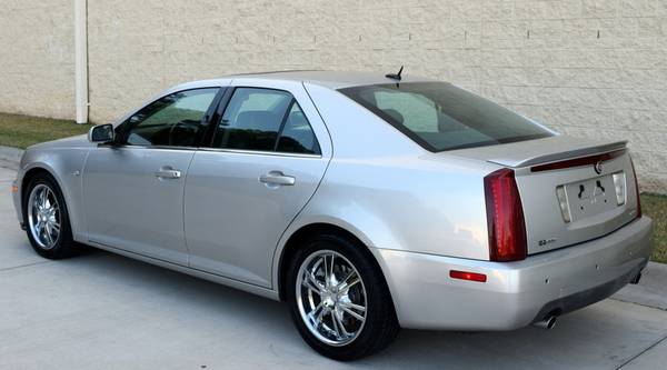 Silver 2005 Cadillac STS - V8 AWD - Nav - Keyless Go - 113k Miles -... for sale in Raleigh, NC – photo 3
