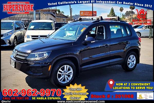 2017 VOLKSWAGEN TIGUAN 2.0T S SUV-EZ FINANCING-LOW DOWN! - cars &... for sale in EL CAJON, AZ – photo 13