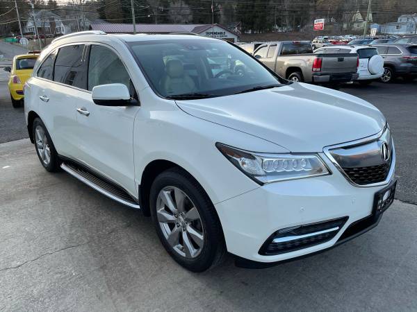 2016 Acura MDX AWD - Advance Package - TV DVD - Moonroof - Nav - One for sale in binghamton, NY – photo 3