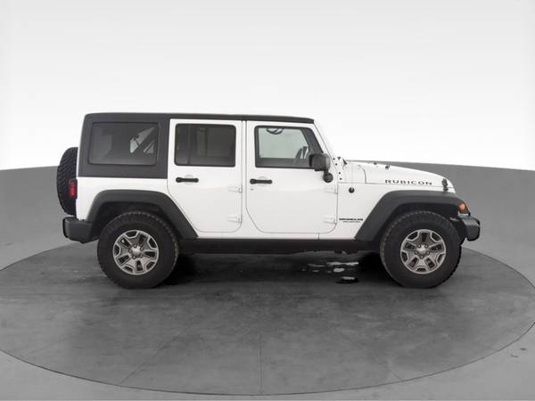 2015 Jeep Wrangler Unlimited Rubicon Sport Utility 4D suv White - -... for sale in Manchester, NH – photo 13